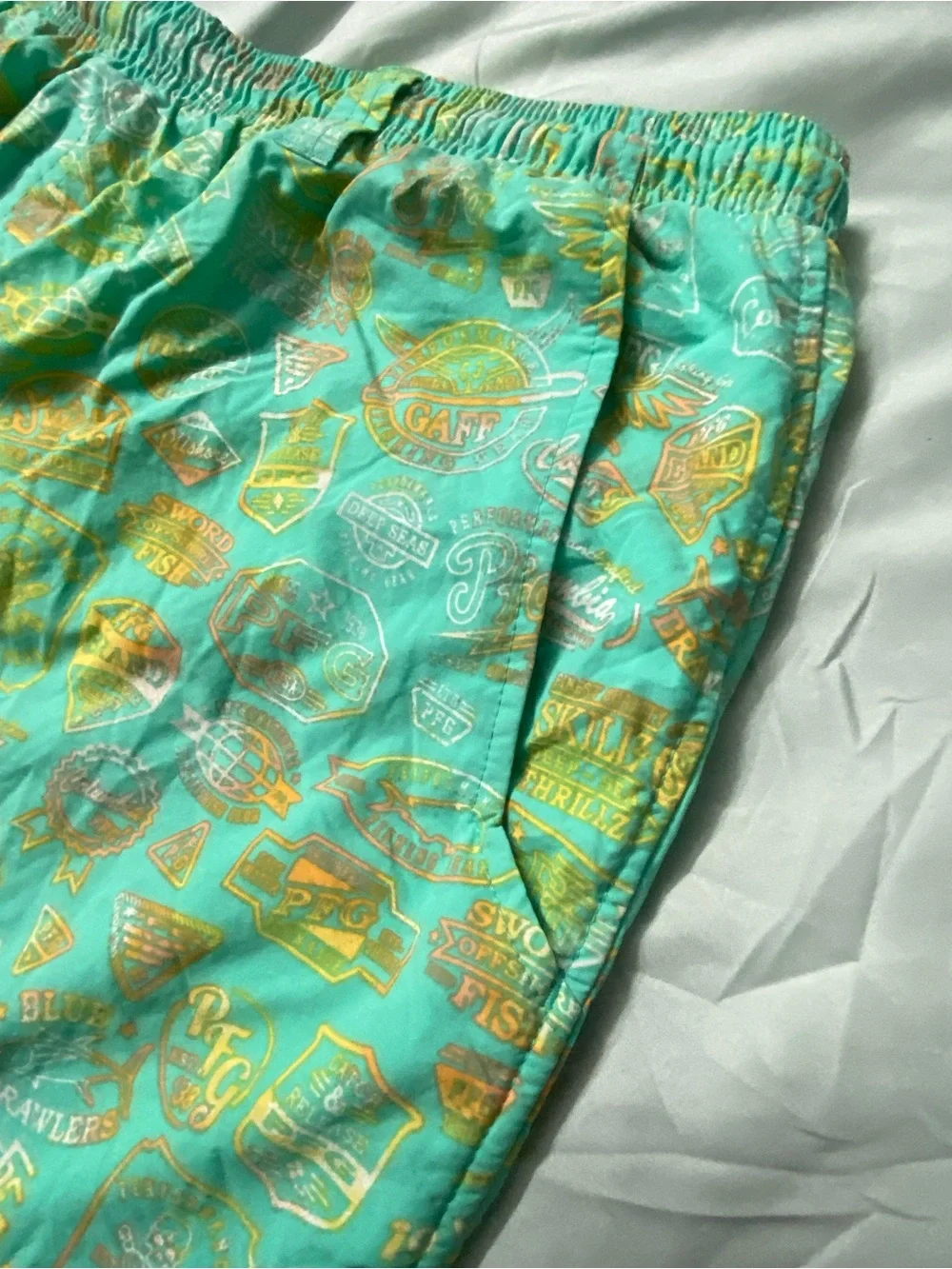 Columbia PFG Backcast III Water Shorts - Men's XXL Drawstring